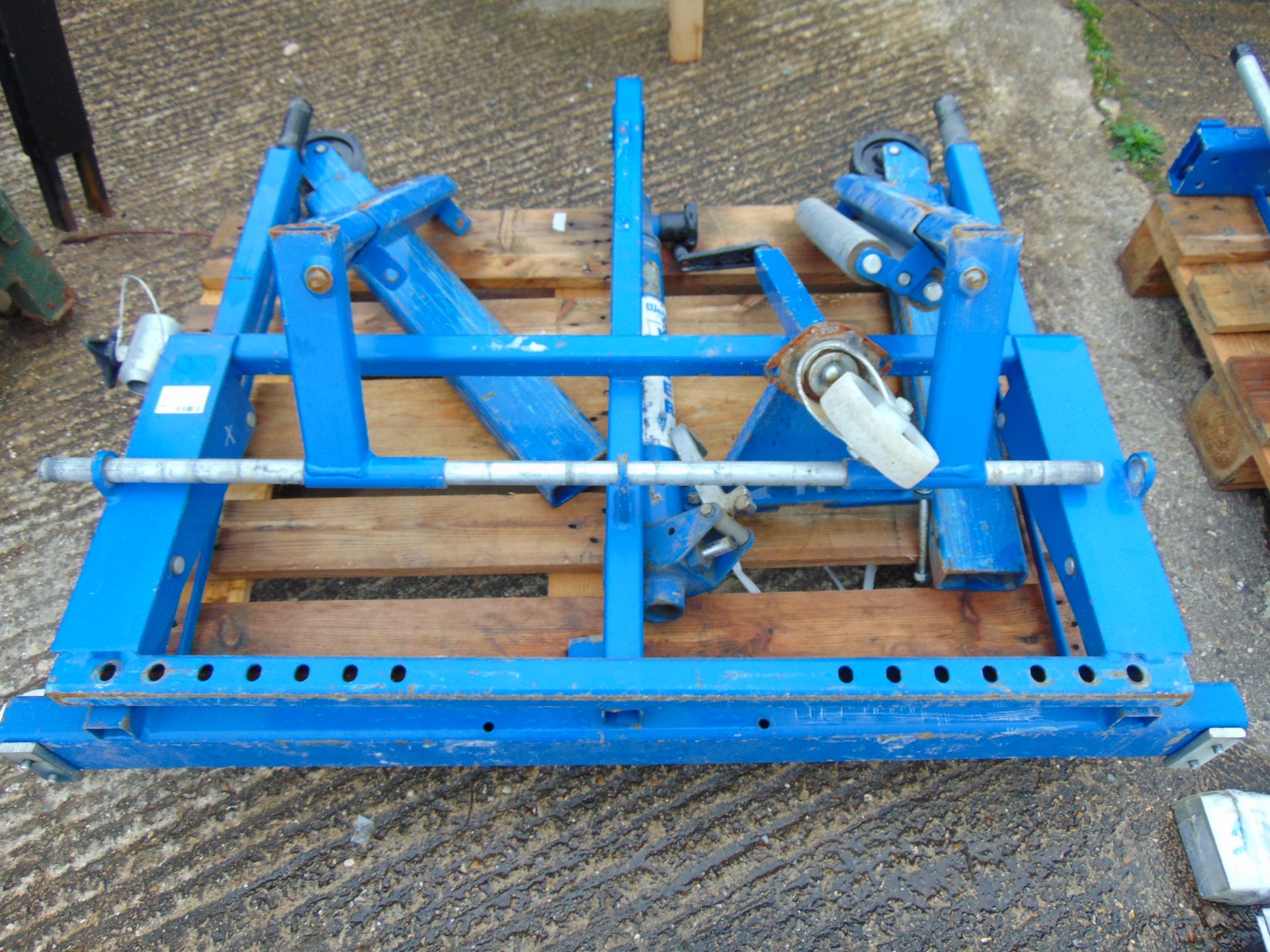Weber 500Kg Tyre Moving Trolley