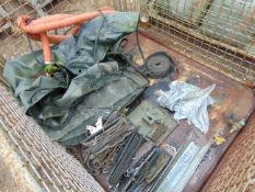 Guy Ropes, Tent Pegs, Telegraph Pole Steps, Canvas Sheets etc