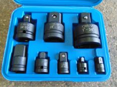 BlueSpot 8PCE Impact Socket Adaptor Set