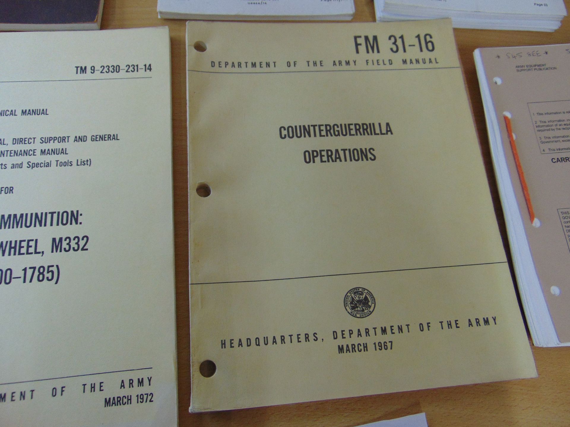 Selection of Military Manuals US & UK as Shown - Image 3 of 9