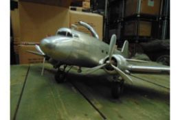 BEAUTIFUL DOUGLAS DAKOTA DC-3 ALUMINIUM SCALE MODEL