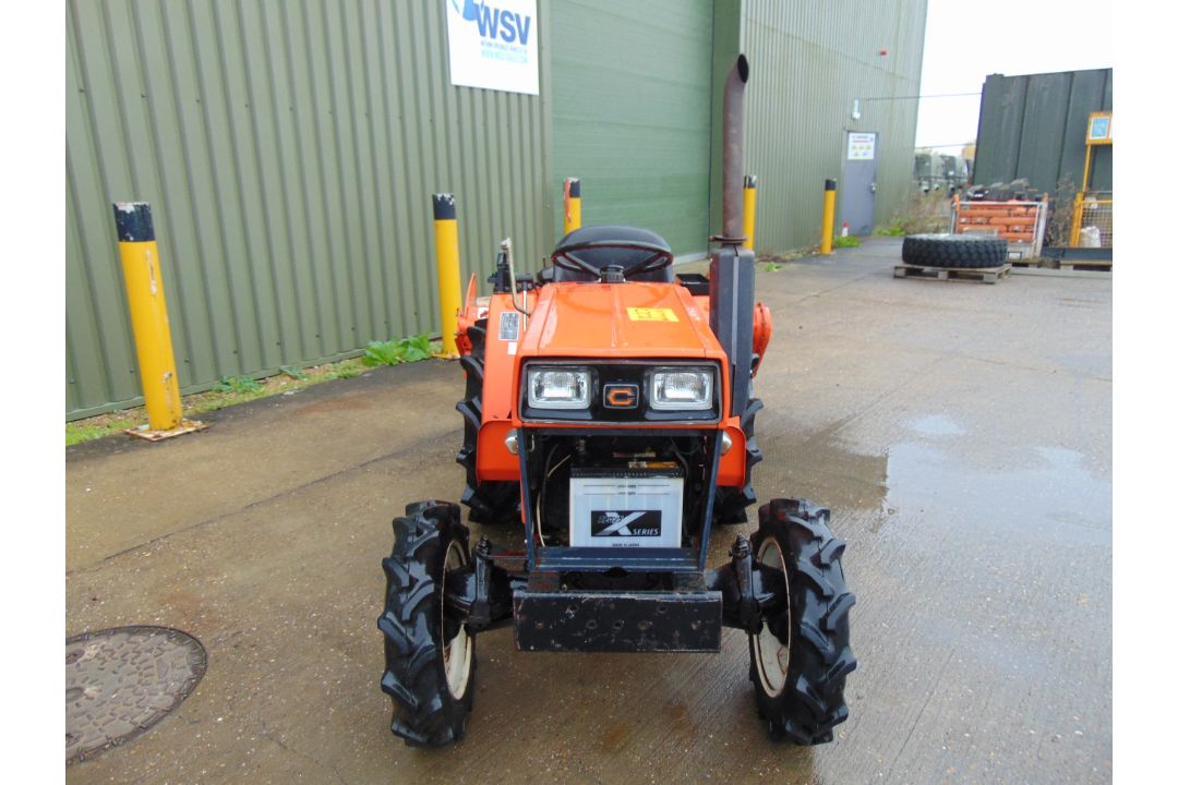 Hinomoto C174 4x4 Diesel Compact Tractor c/w Rotovator ONLY 492 HOURS! - Image 2 of 25