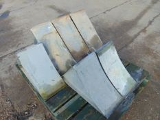6 x Heavy Duty Wheel Chocks