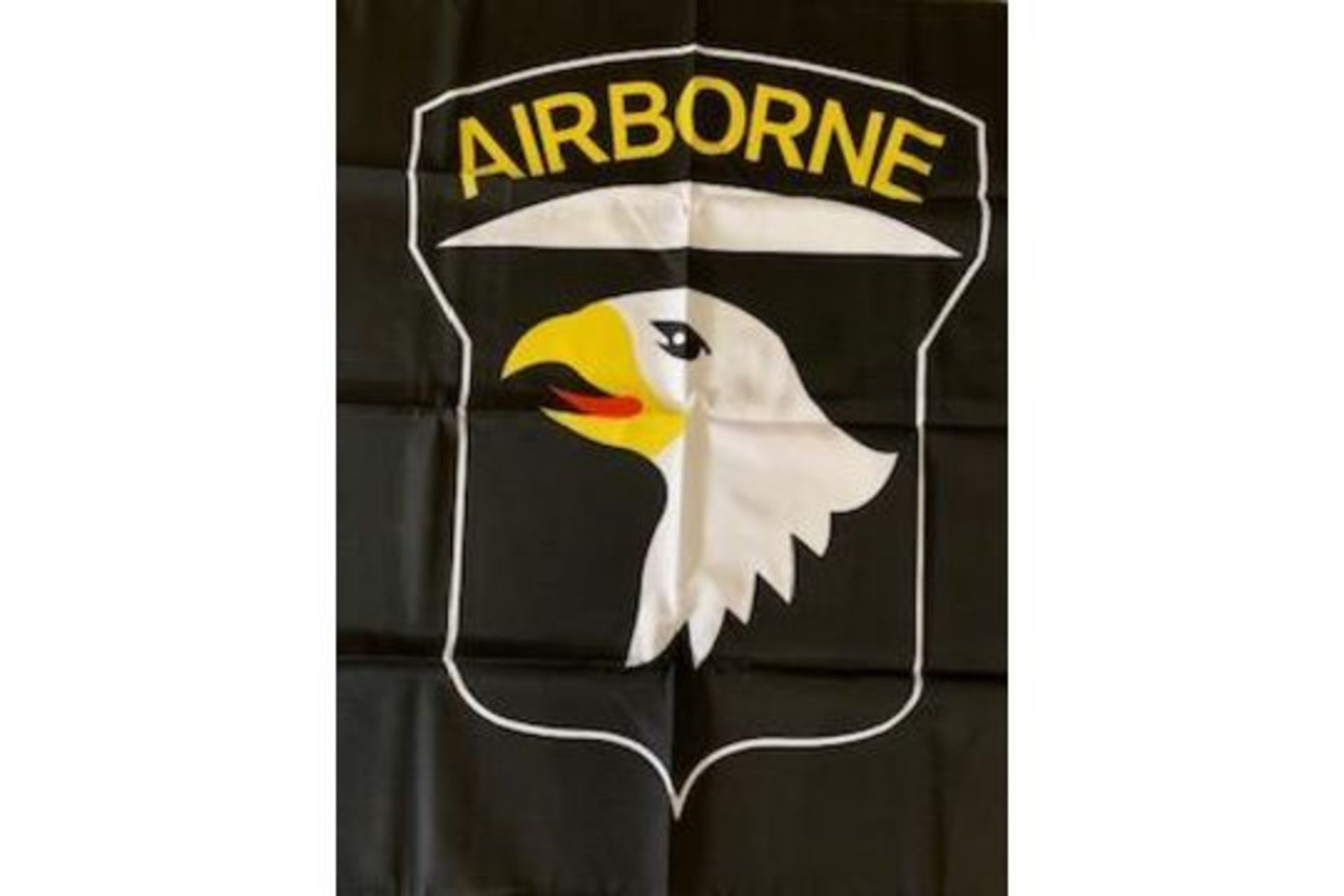 FLAG 101ST AIRBORNE Screaming Eagle 5FT X 3 FT - WITH METAL EYELETS - Image 3 of 6