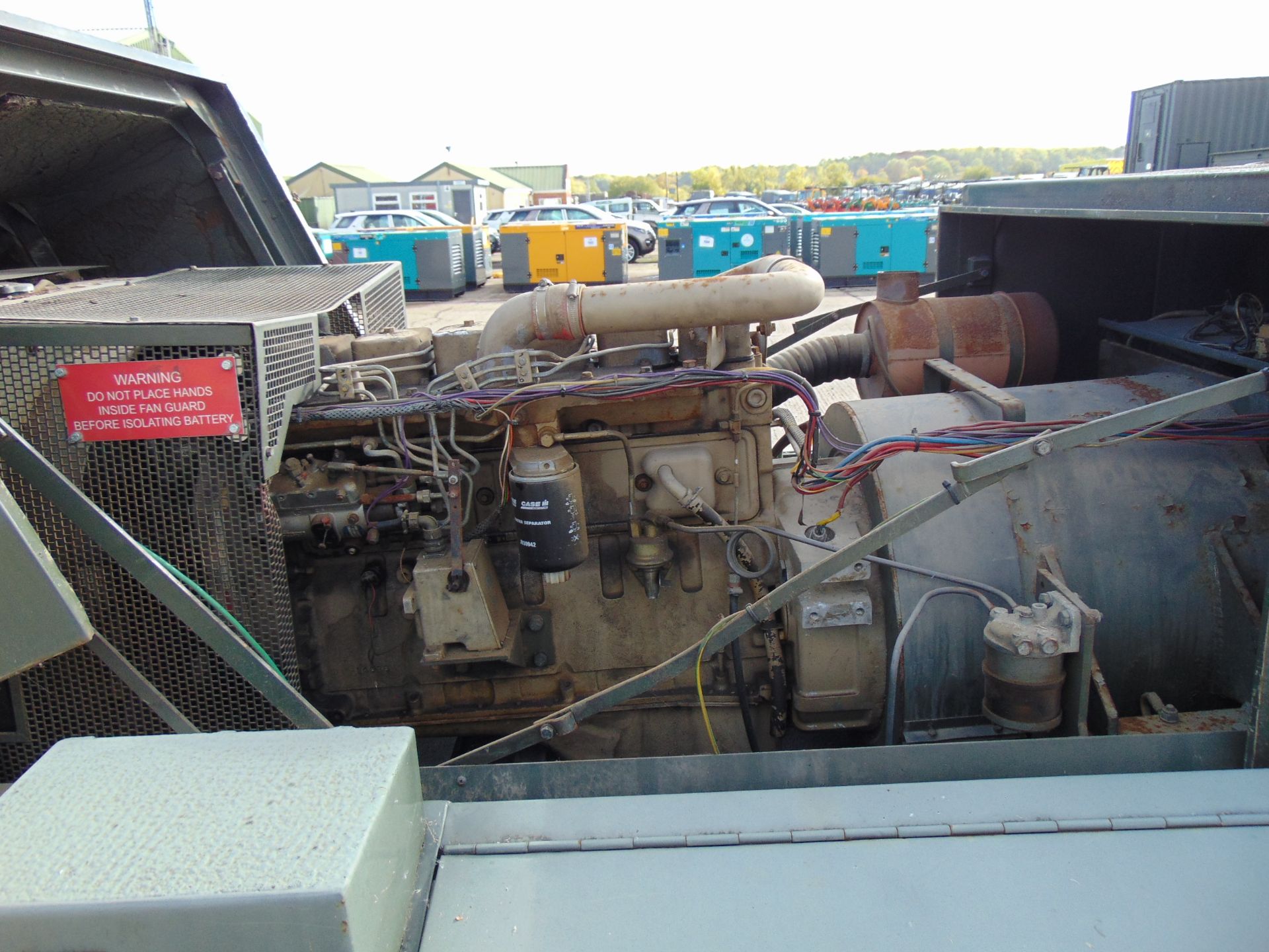 Houchin Twin Axle 60 KVA 48KW Aircraft Ground Power Unit c/w Cummins Engine - Image 15 of 17