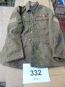 WWW I BATTLE DRESS JACKET WITH BUTTONS ETC