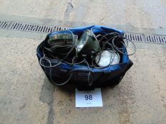 Q 5 x Vehicle Search Lights c/w Fittings