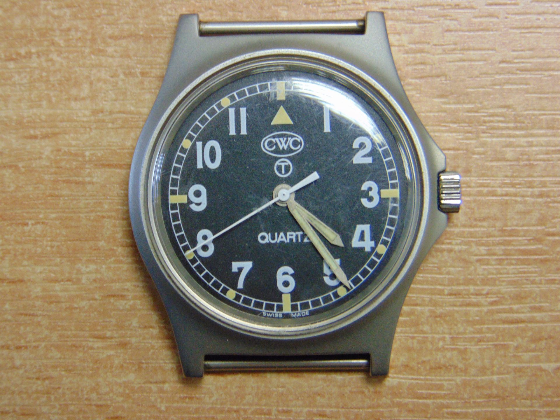 UNISSUED CWC W10 BRITISH ARMY SERVICE WATCH -WATER PROOF TO 5 ATM NATO MARKS DATE 2005 SN.3761 - Image 8 of 8