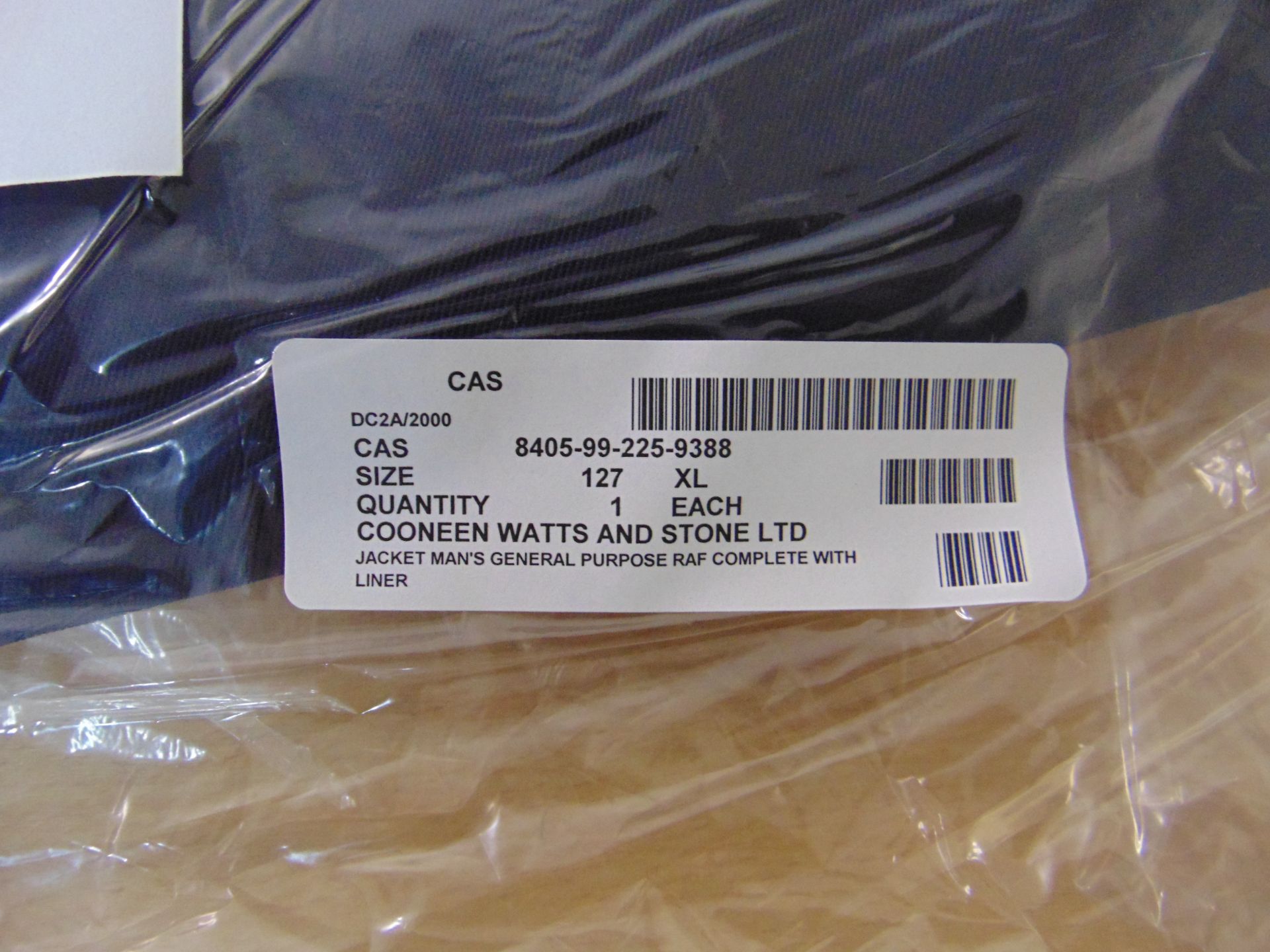 1 x New Unissued RAF Pilots Jackets c/w Removeable Liners - Image 3 of 6