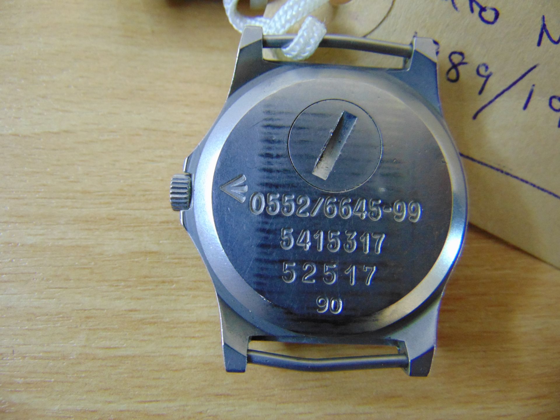 2 x CWC 0552 R.Marines / Navy Issue Service Watch Nato Marks Dated 1989/1990, Gulf War 1 - Image 4 of 7