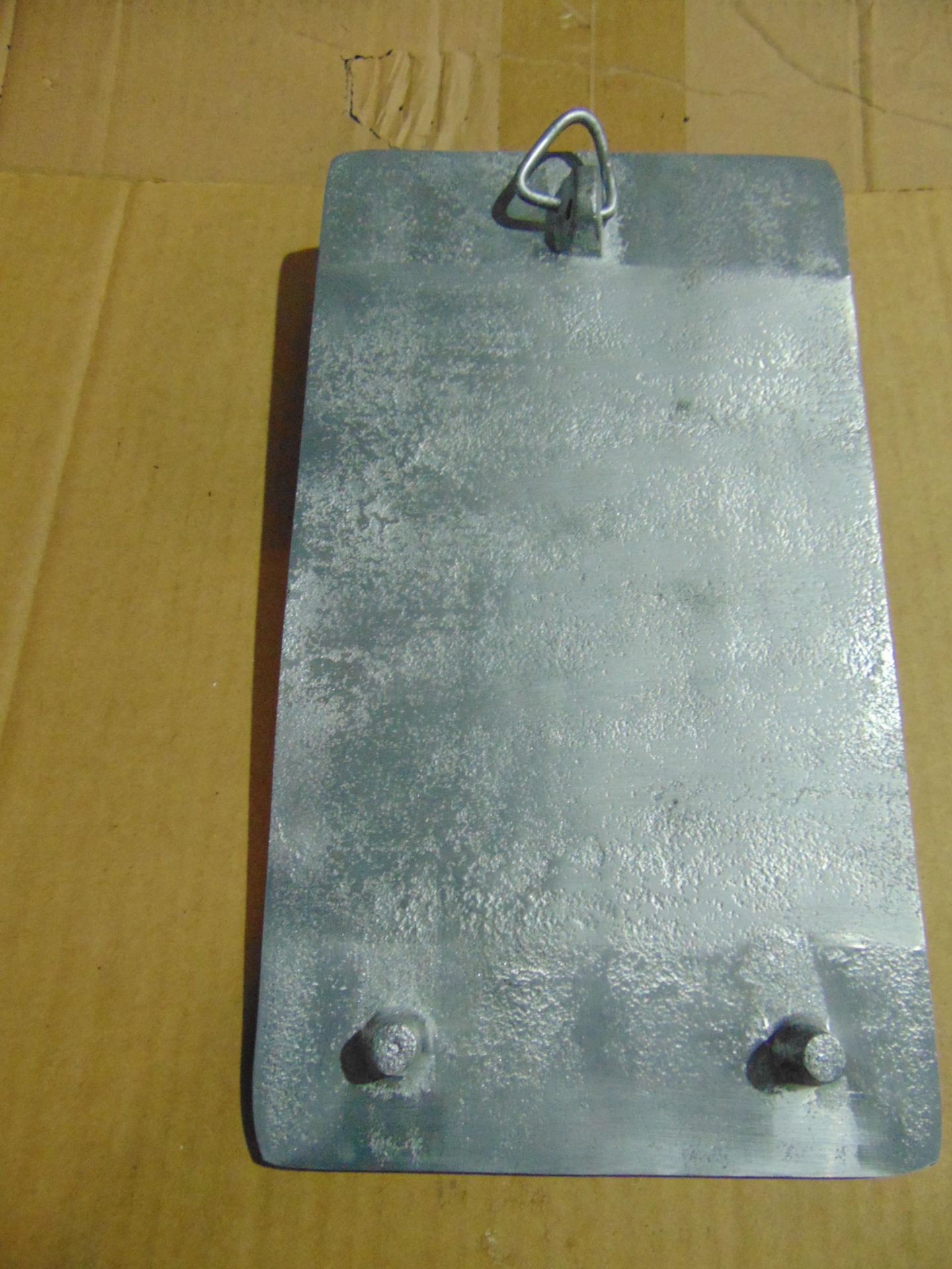 POLISHED ALUMINIUM ROLLS ROYCE HANGING SIGN HAND PAINTED- 30 CMS X 15 CMS - Image 4 of 4