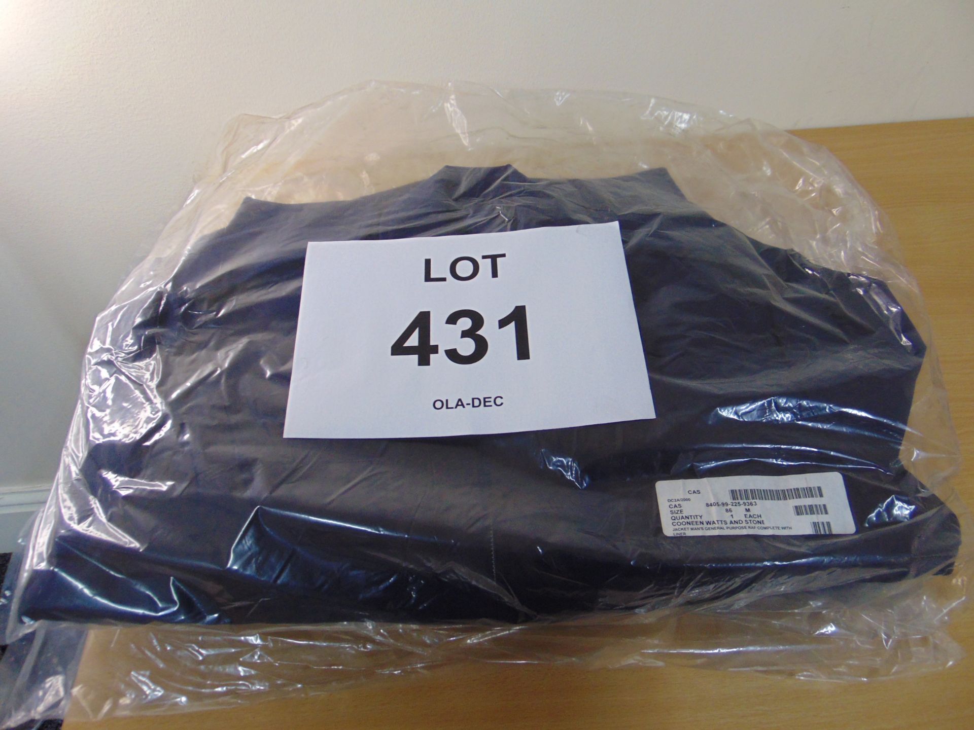 2 x New Unissued RAF Pilots Jackets c/w Removeable Liners