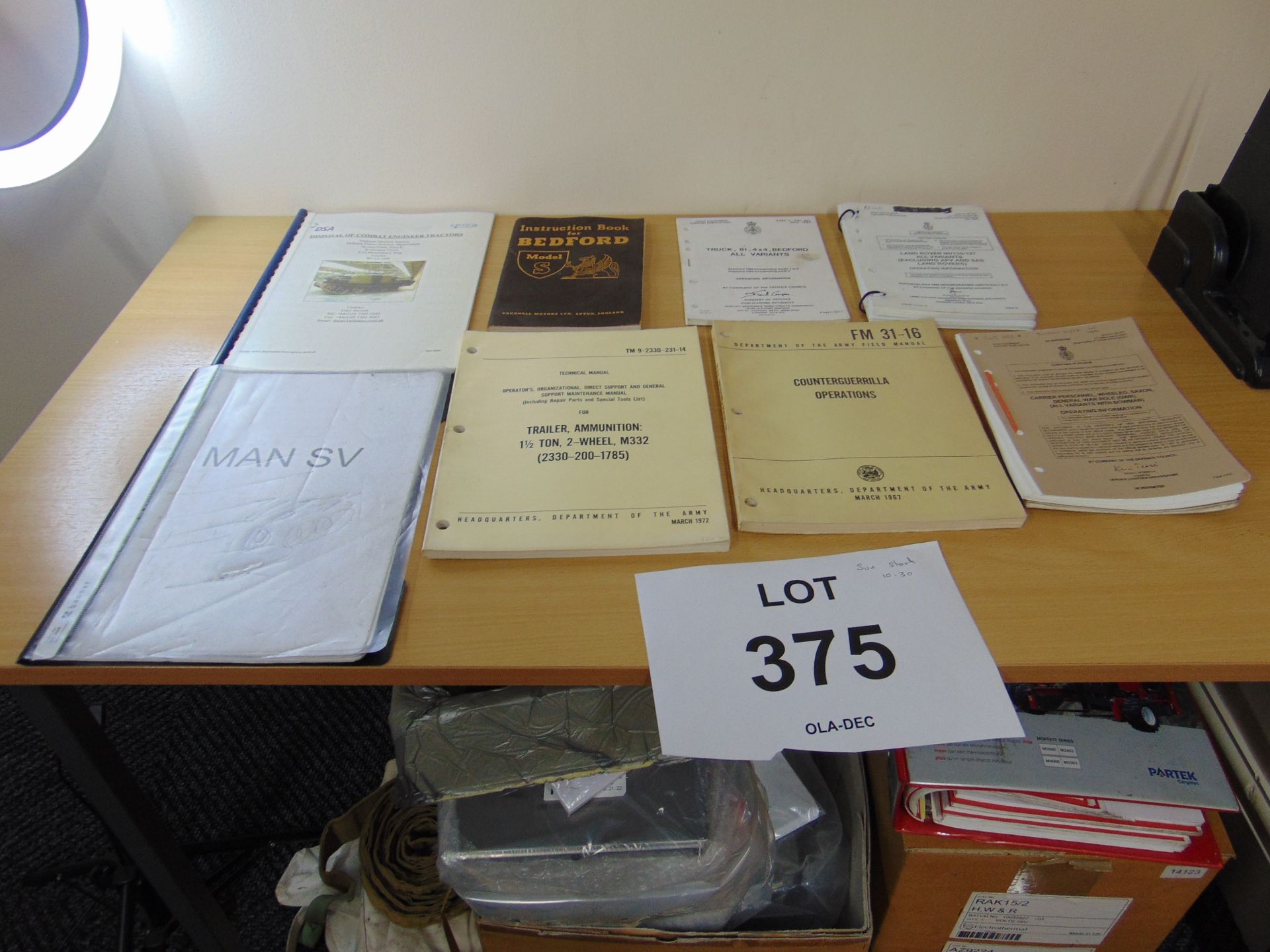 Selection of Military Manuals US & UK as Shown - Image 9 of 9