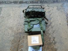 Clansman PRC 320 HF Transmitter Receiver c/w kit and 2 spare batteries as shown