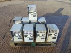 9 x Laadtostaal PP-6405 Battery Chargers Voltage: primary 220 volts, secondary 24-28 volts