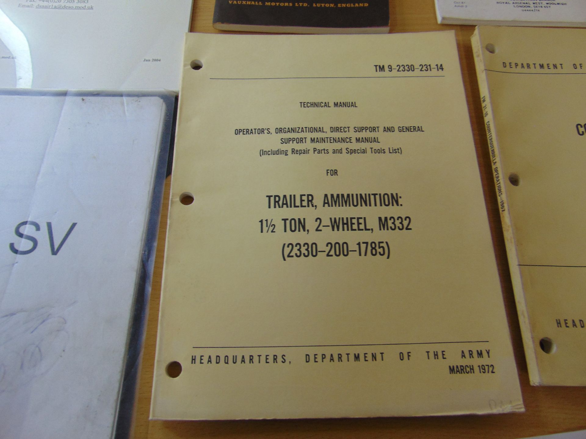 Selection of Military Manuals US & UK as Shown - Image 4 of 9