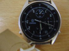 Seiko Gen 2 Pilots Date Adjust Chrono RAF Tornado Force Issue, Nato Marks, Date 1993, S/No 1138