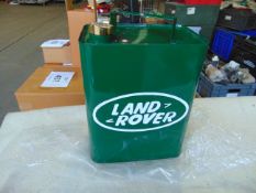Land Rover 1 Gall oil can with Brass Top New Unissued