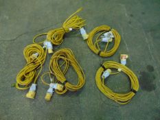 5 x 110V Extension Cable Assys