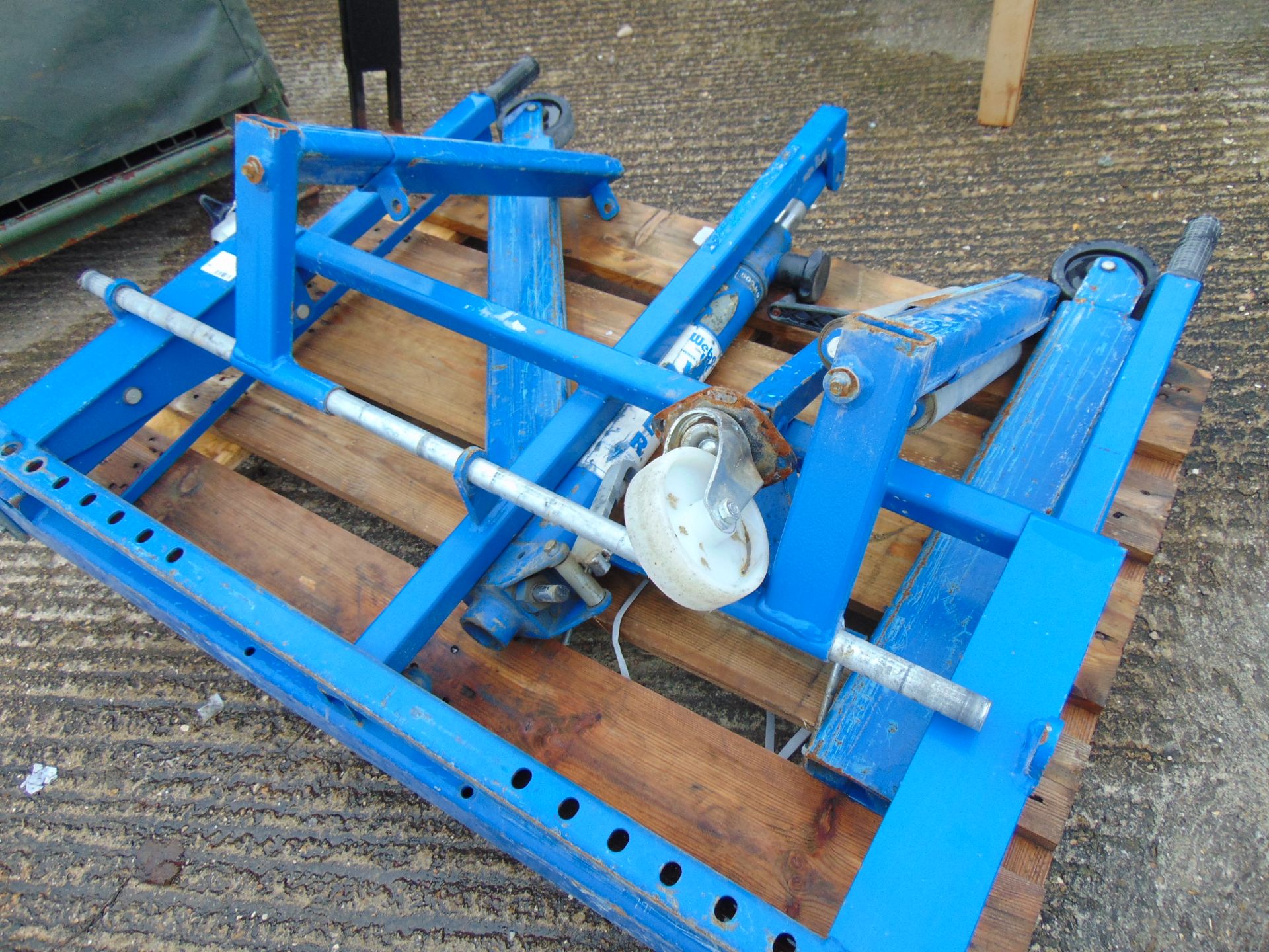 Weber 500Kg Tyre Moving Trolley - Image 2 of 5