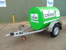 Cross Plant Single Axle 1000 Litre Towable Bunded Fuel Bowser