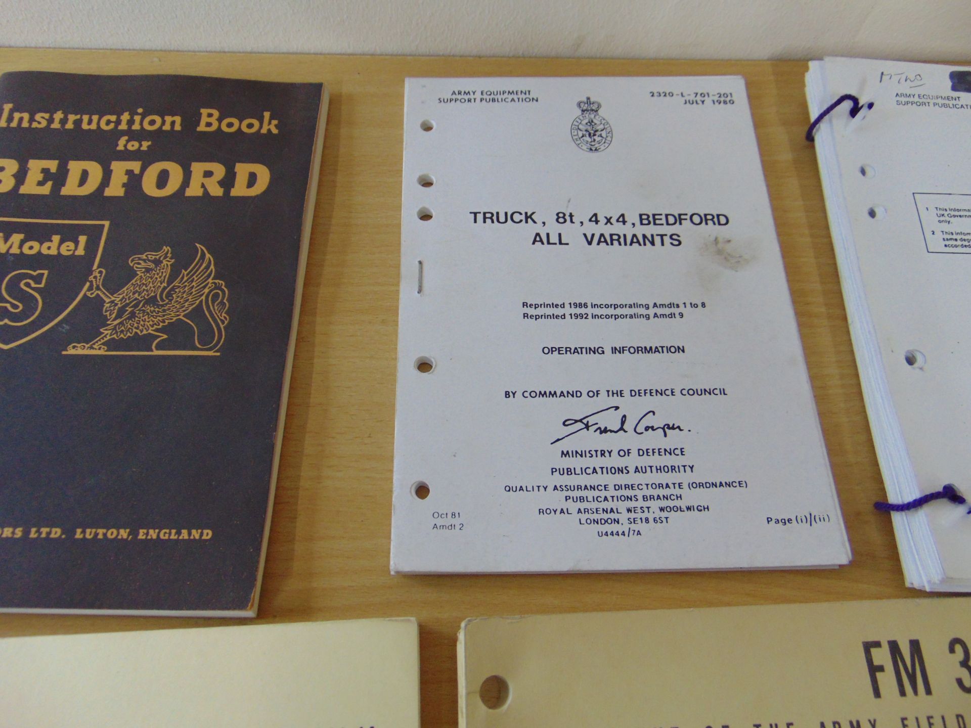 Selection of Military Manuals US & UK as Shown - Image 7 of 9