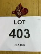 Vintage Coca Cola Cast Iron Bottle Opener.