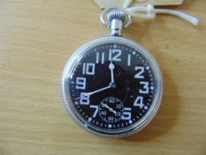 Waltham 16S Nine Jewels 0552 Non Lum Royal Navy Deck Watch Issued to Nuclear Subs