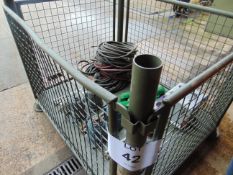 1 x Stillage of Vehicle CES inc 6 x 10 tonne Jacks, Air lines BV etc.