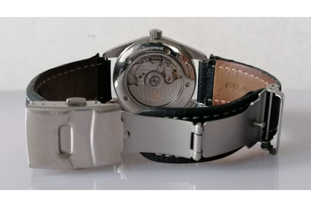An Omega Seamaster Aqua Terra 150M Co-axial Chronometer automatic 39mm watch, stainless steel, blue - Image 5 of 6