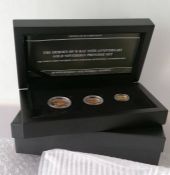 The Heroes of D-Day 75 Anniversary Gold Sovereign Prestige Set