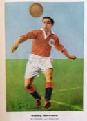 A multi-signed Charles Buchan's Soccer Gift Book 1953-54 and 1955-56