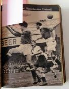 A Charles Buchan's Football Monthly bound edition for 1955 with 270 autographs (see list)