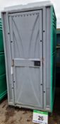An ARMAL Portable Site Toilet Unit