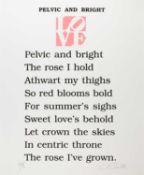 Robert Indiana (1928 New Castle - Vinalhaven 2018)