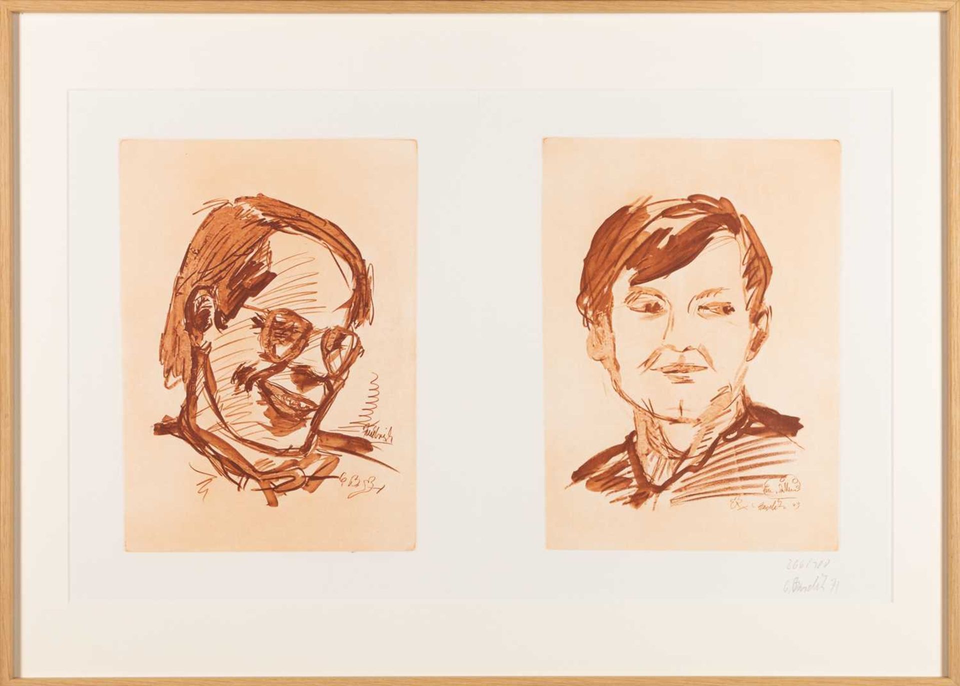 Georg Baselitz (1938 Deutschbaselitz - lebt in Salzburg)