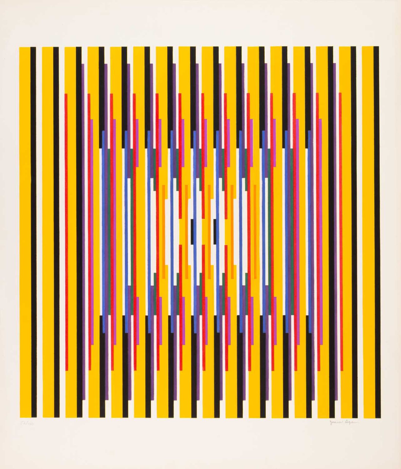Yaacov Agam (1928 Rischon LeZion - lebt in Tel Aviv)