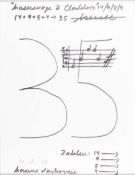 Hanne Darboven (1941 München - Hamburg 2009)