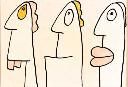 Thierry Noir (1958 Lyon - lebt in Berlin)