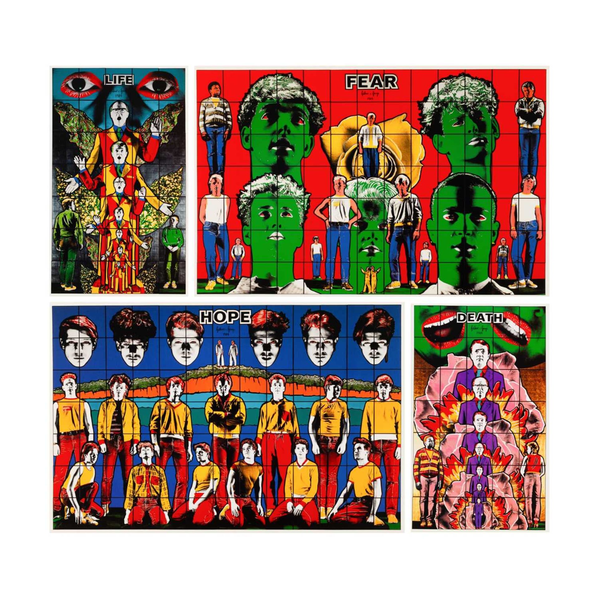 Gilbert & George (1943 St. Martin in Thurn & 1942 Plymouth)
