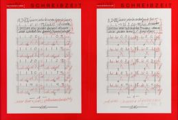 Hanne Darboven (1941 München - Hamburg 2009)