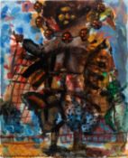 Blalla W. Hallmann (1941 Quirl - Windsbach 1997)