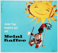 F. Adameitz; Krautschneider-Welser "Plakat Meinl Kaffee"