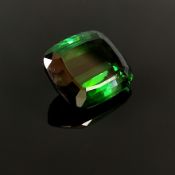 Turmalin, augenrein, im Kissenschliff, 20,22ct., aus Juweliersauflösung