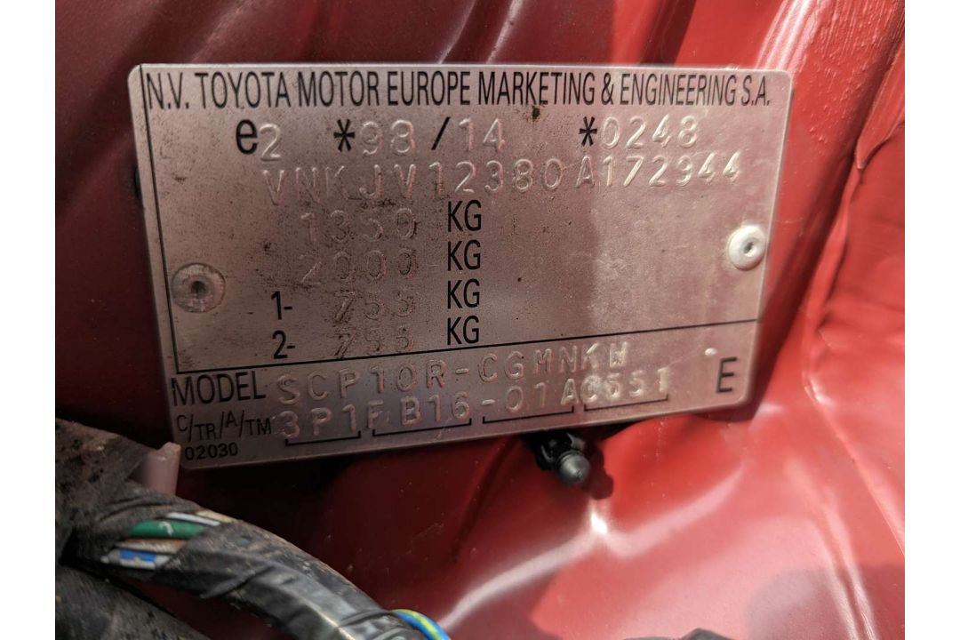2003 TOYOTA YARIS VVTI COLOUR COLLECTION 15,000 MILES - Image 21 of 30