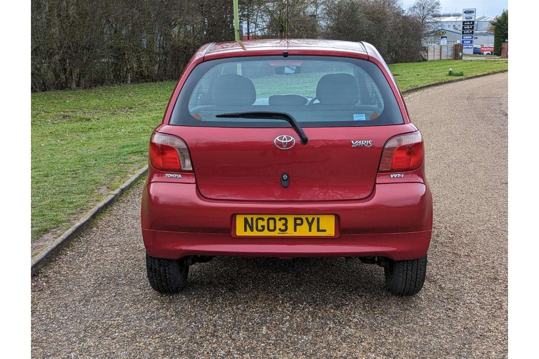 2003 TOYOTA YARIS VVTI COLOUR COLLECTION 15,000 MILES - Image 6 of 30