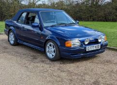 1990 FORD ESCORT XR3I CONVERTIBLE SE500