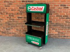 Metal Castrol Oils Display Stand