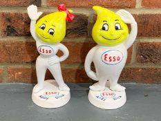 Cast Iron Mr and Mrs Drip Figures