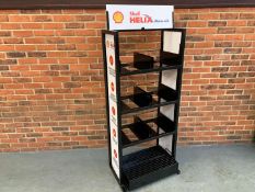 Metal Shell Helix Motor Oils Display Stand